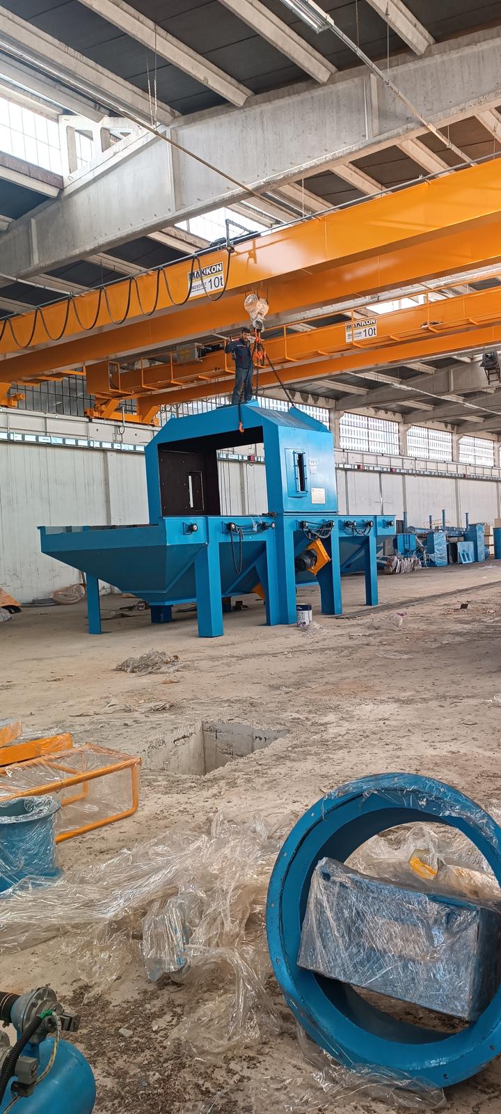 Seri Üretim Tünel Kumlama Hattı - 1