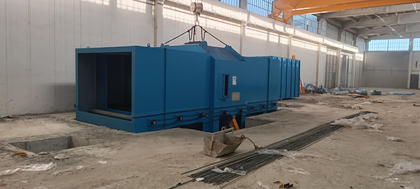 Seri Üretim Tünel Kumlama Hattı - 5